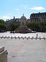 Paris, Place St Sulpice, Fontaine